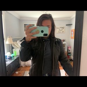 Guess Vegan Leather Jacket